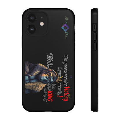 BlackOnion Brand New Phone Case - with Motivational Workout Motif’Victory 👑‘💪🔥🫵