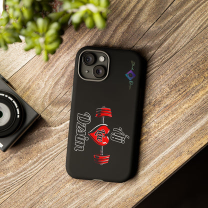 BlackOnion Brand New Phone Case - with Motivational Workout Motif’Ájj Láv Dzsim ‘💪🔥🫵