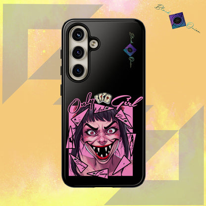 BlackOnion Brand New Phone Case - with Motivational Workout Motif’ Mad Girl💋🌸 ‘🔥🫵