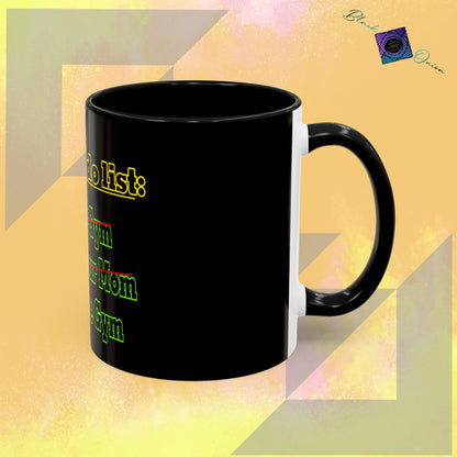 BlackOnion Coffee Mug 2 with Workout Motif ‘Today To Do List V2’🫵🔥💪
