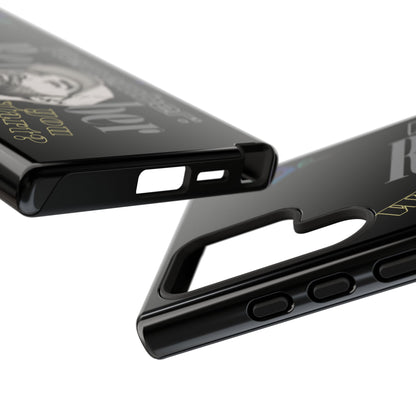 BlackOnion Brand New Phone Case - with Motivational Workout Motif’Remember ‘💪🔥🫵