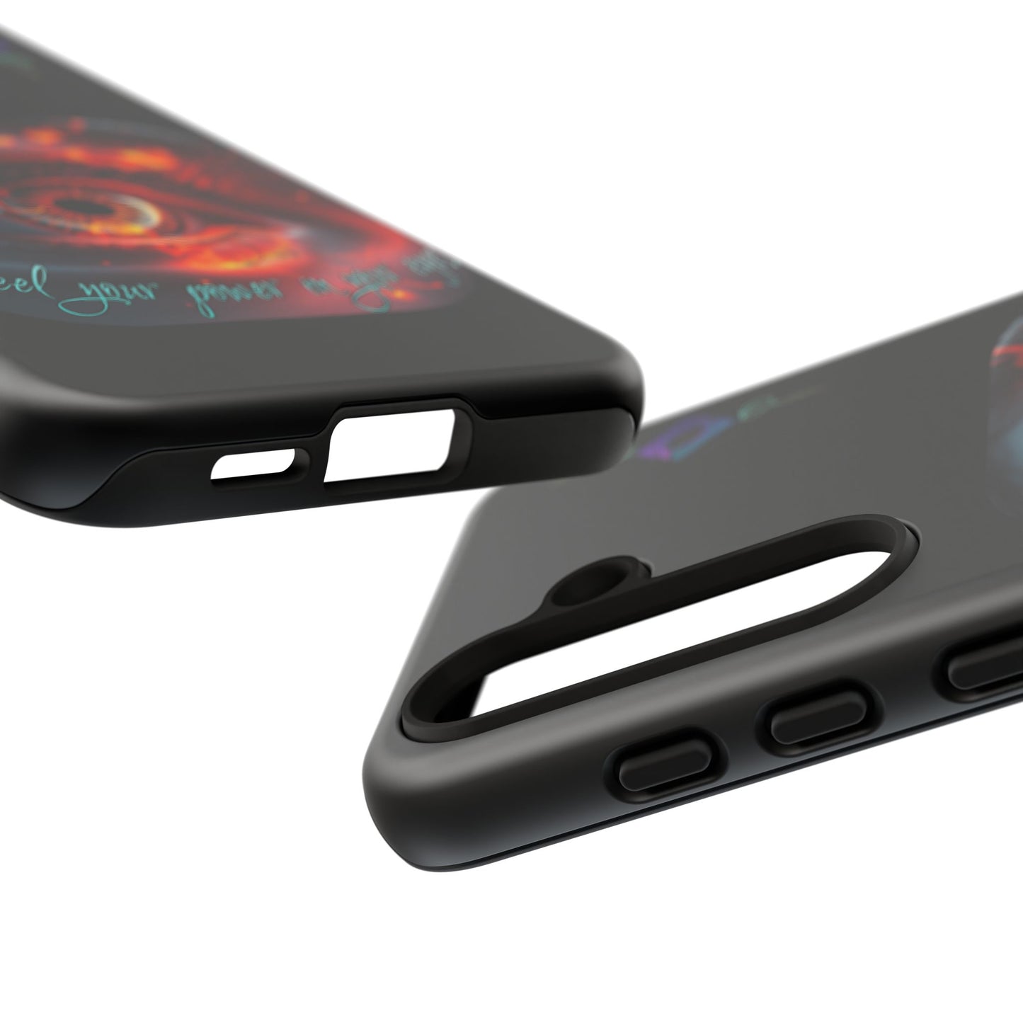 BlackOnion Brand New Phone Case - with Motivational Workout Motif ’Feel your power  ‘💪🔥🫵