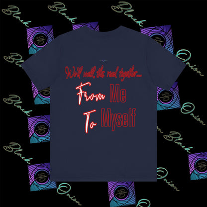 BlackOnion 'From Me ,To Myself' T-Shirt with Workout Motif V2 💪🔥