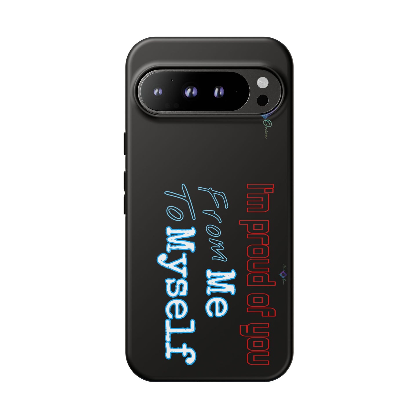 BlackOnion Brand New Phone Case - with Motivational Workout Motif’I’m proud of you ‘💪🔥🫵