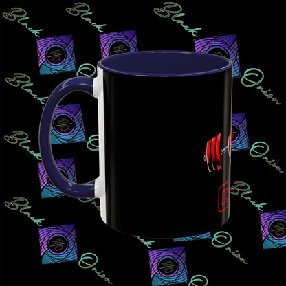 BlackOnion Coffee Mug - 11oz with Workout Motif ‘I Love Gym’🔥💪🫵