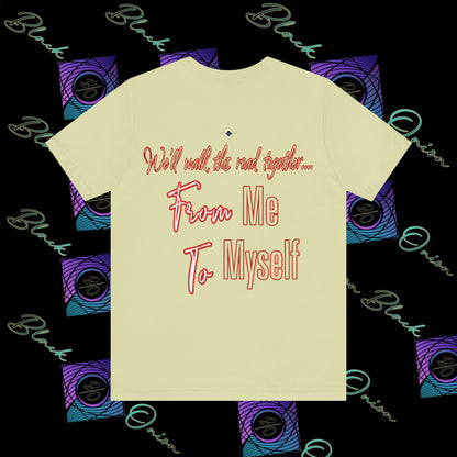 BlackOnion 'From Me ,To Myself' T-Shirt with Workout Motif V3💪🔥