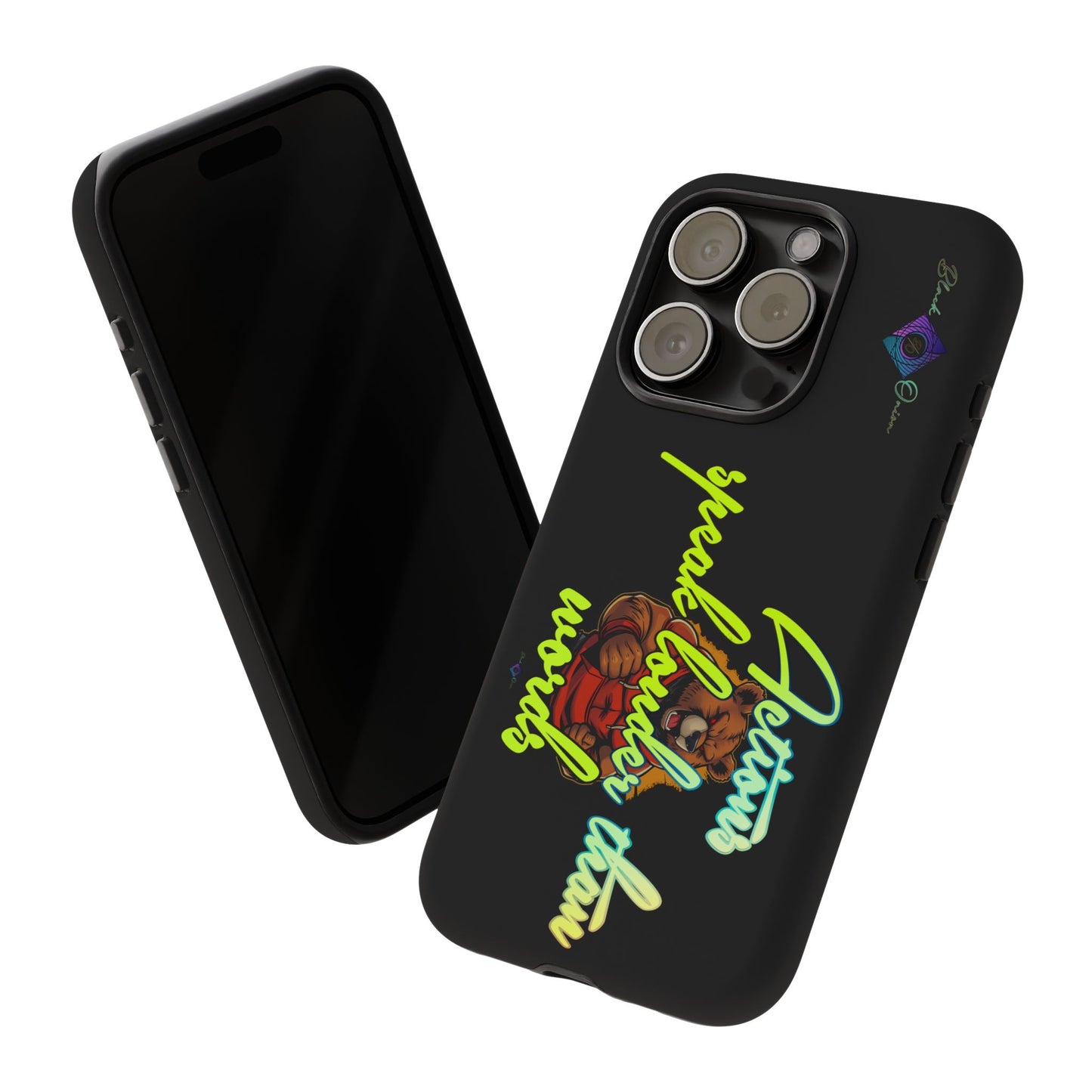 BlackOnion Brand New Phone Case - with Motivational Workout Motif ‘Actions speak lauder ‘💪🔥🫵