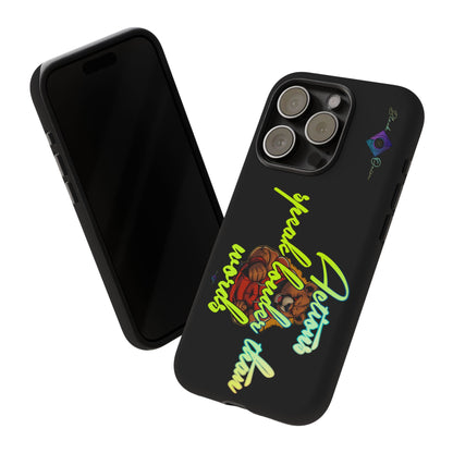 BlackOnion Brand New Phone Case - with Motivational Workout Motif ‘Actions speak lauder ‘💪🔥🫵