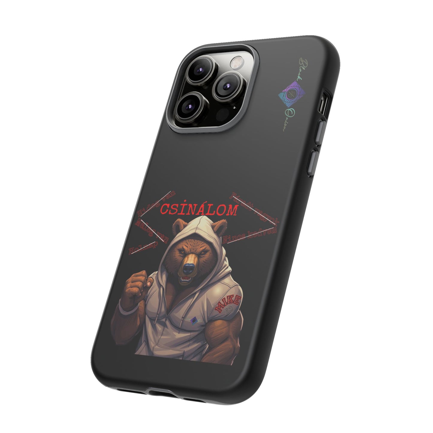 BlackOnion Brand New Phone Case - with Motivational Workout Motif ‘Csinálom ‘💪🔥🫵