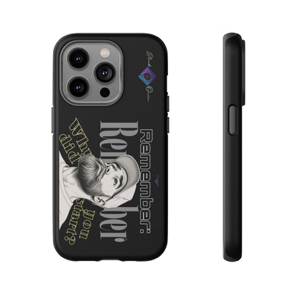 BlackOnion Brand New Phone Case - with Motivational Workout Motif’Remember ‘💪🔥🫵