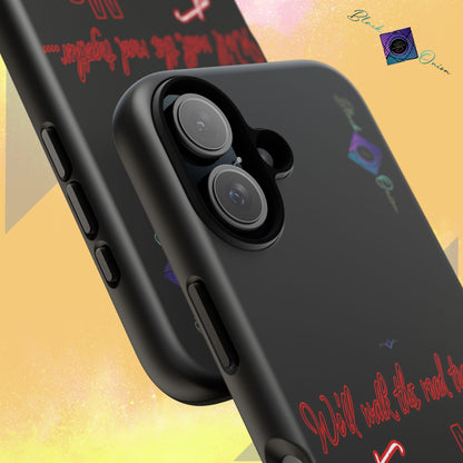 BlackOnion Brand New Phone Case - with Motivational Workout Motif’We’ll walk ‘💪🔥🫵