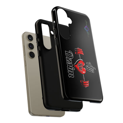 BlackOnion Brand New Phone Case - with Motivational Workout Motif’Ájj Láv Dzsim ‘💪🔥🫵