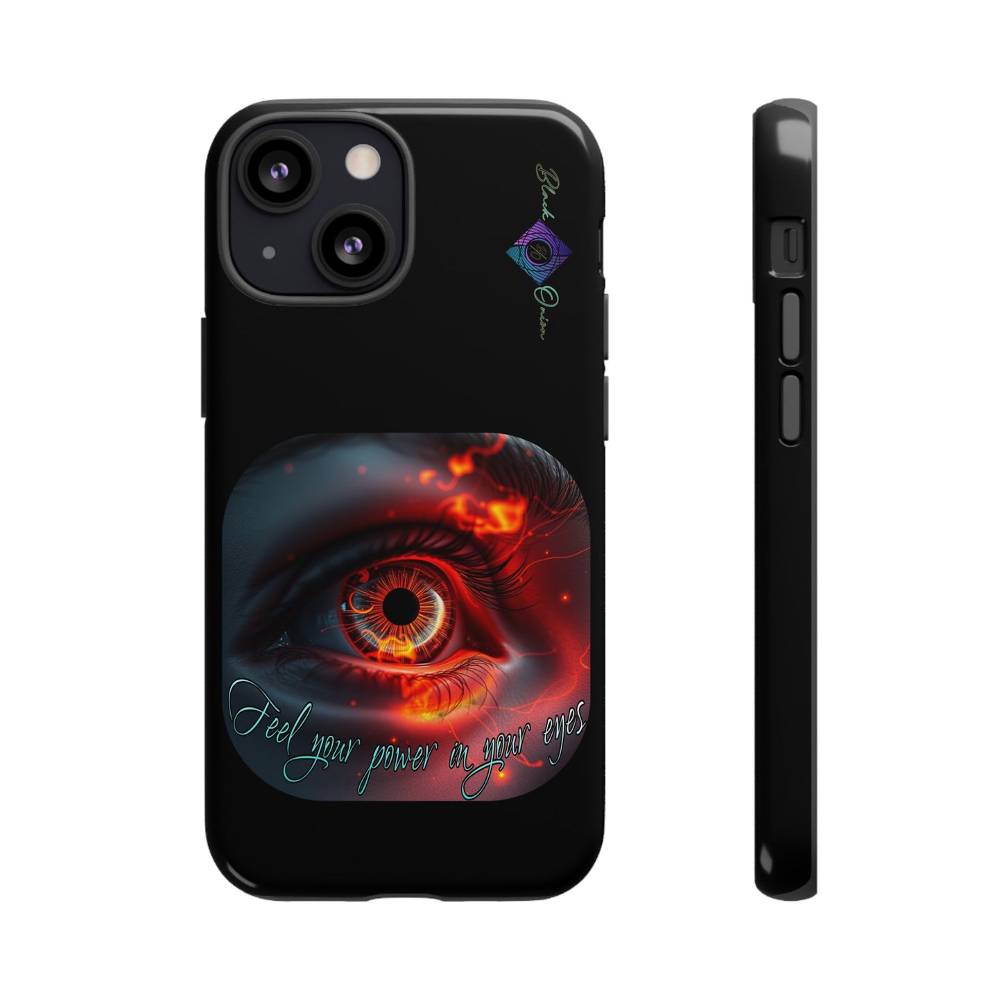 BlackOnion Brand New Phone Case - with Motivational Workout Motif ’Feel your power  ‘💪🔥🫵