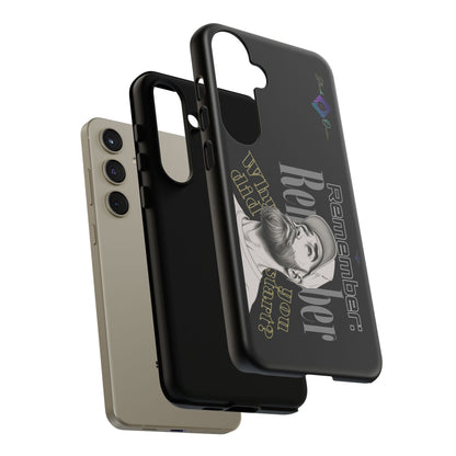 BlackOnion Brand New Phone Case - with Motivational Workout Motif’Remember ‘💪🔥🫵