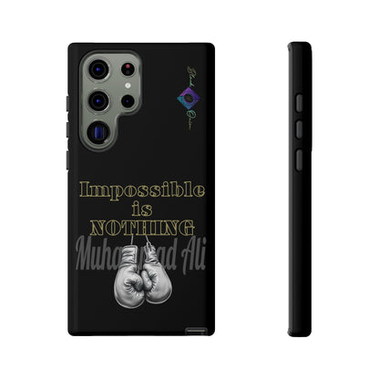 BlackOnion Brand New Phone Case - with Motivational Workout Motif ’Impossible ‘💪🔥🫵