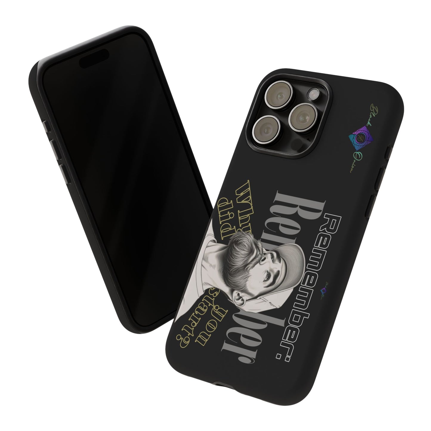 BlackOnion Brand New Phone Case - with Motivational Workout Motif’Remember ‘💪🔥🫵