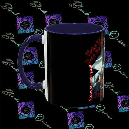 BlackOnion Coffee Mug Serial 2 with Workout Motif ‘Unstoppable’🫵🔥💪