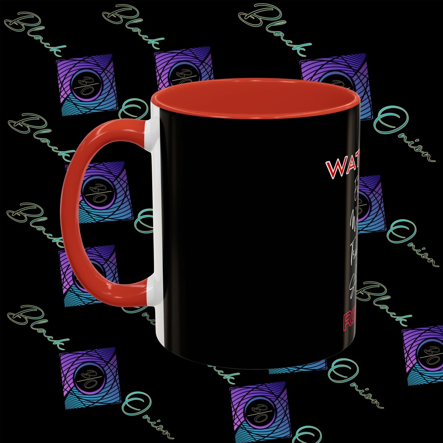 BlackOnion Coffee Mug Serial 2 with Workout Motif ‘Watch me’🫵🔥💪