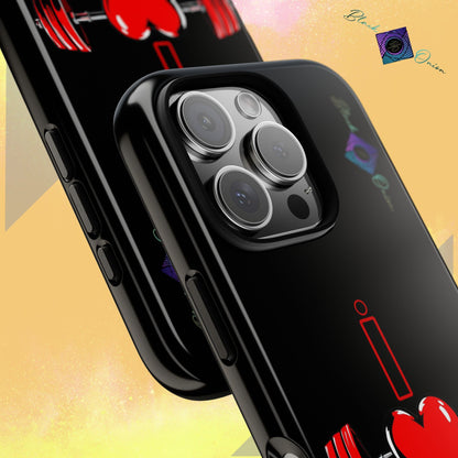 BlackOnion Brand New Phone Case - with Motivational Workout Motif’I Love Gym ‘💪🔥🫵