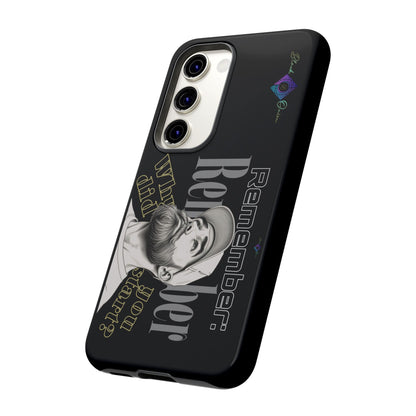 BlackOnion Brand New Phone Case - with Motivational Workout Motif’Remember ‘💪🔥🫵