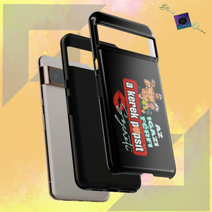 BlackOnion Brand New Phone Case - with Motivational Workout Motif ‘Az igazi férfi ‘💪🔥🫵