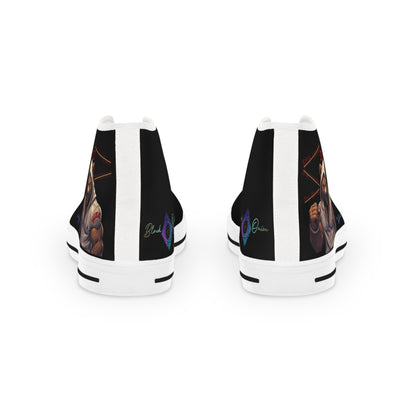 BlackOnion High Top Sneakers with Workout Motif ‘Mike 13’ 💪🔥🫵