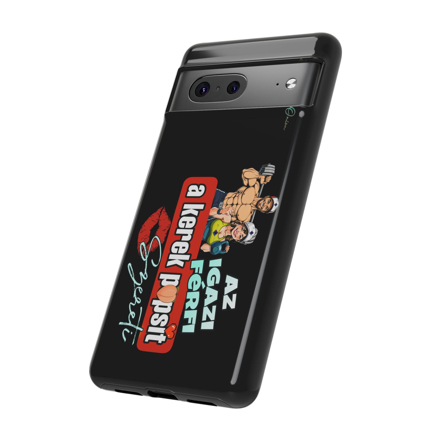 BlackOnion Brand New Phone Case - with Motivational Workout Motif ‘Az igazi férfi ‘💪🔥🫵