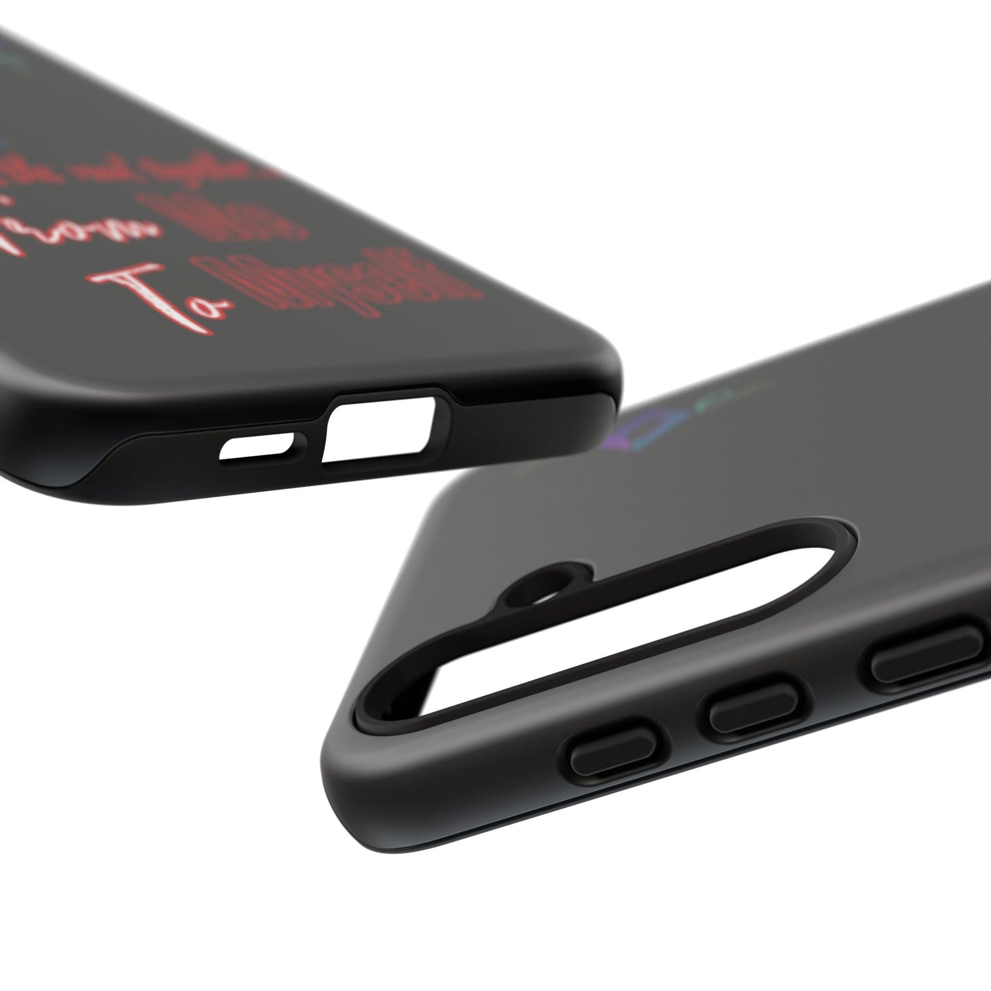 BlackOnion Brand New Phone Case - with Motivational Workout Motif’We’ll walk ‘💪🔥🫵