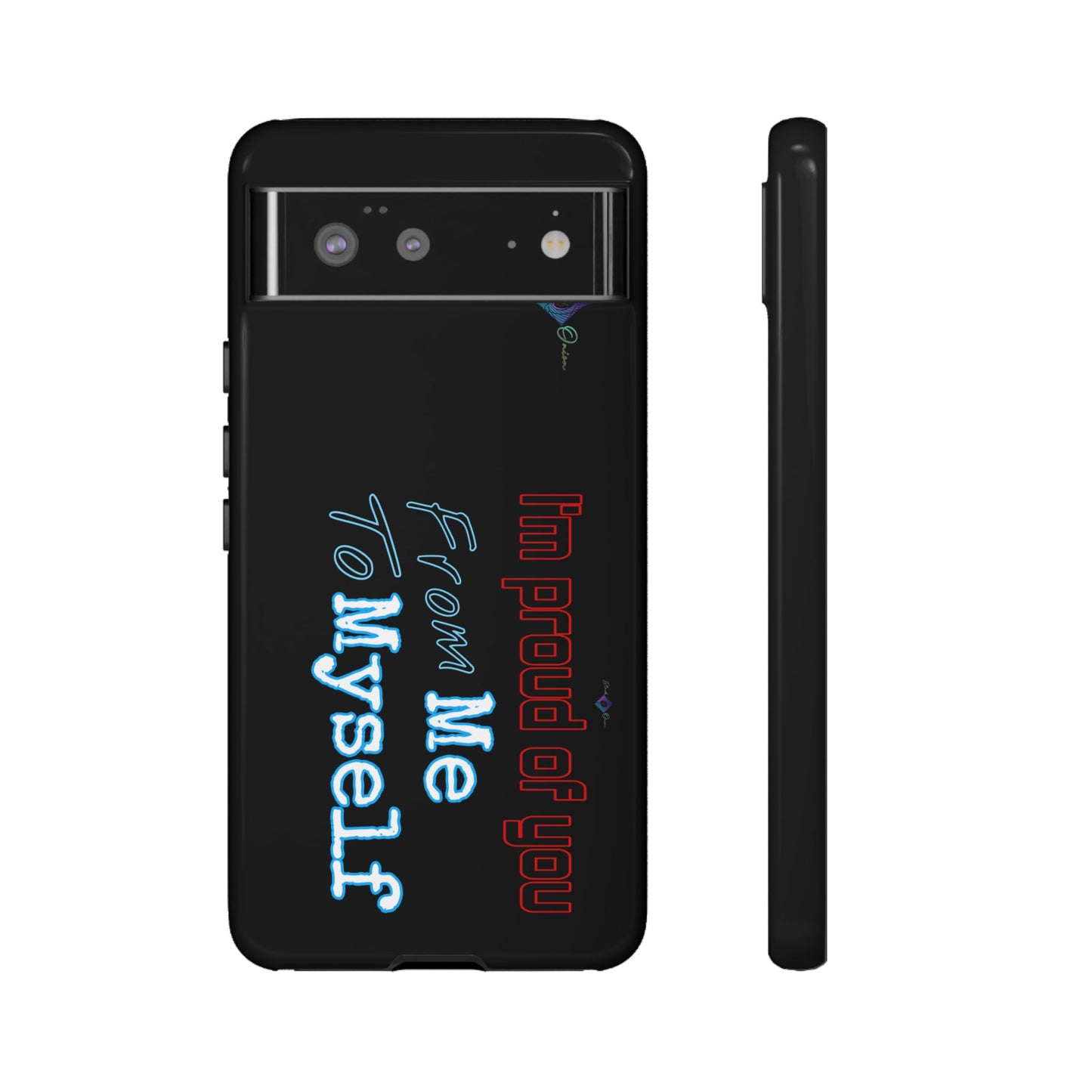 BlackOnion Brand New Phone Case - with Motivational Workout Motif’I’m proud of you ‘💪🔥🫵