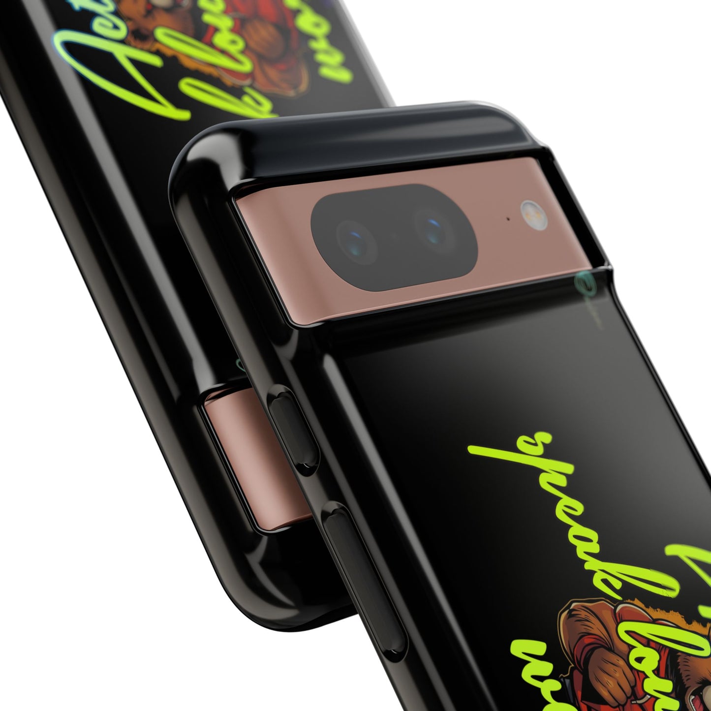 BlackOnion Brand New Phone Case - with Motivational Workout Motif ‘Actions speak lauder ‘💪🔥🫵