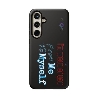 BlackOnion Brand New Phone Case - with Motivational Workout Motif’I’m proud of you ‘💪🔥🫵
