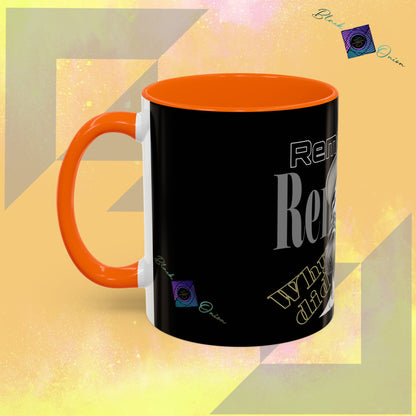BlackOnion Coffee Mug 2 with Workout Motif ‘Remember V2’🫵🔥💪