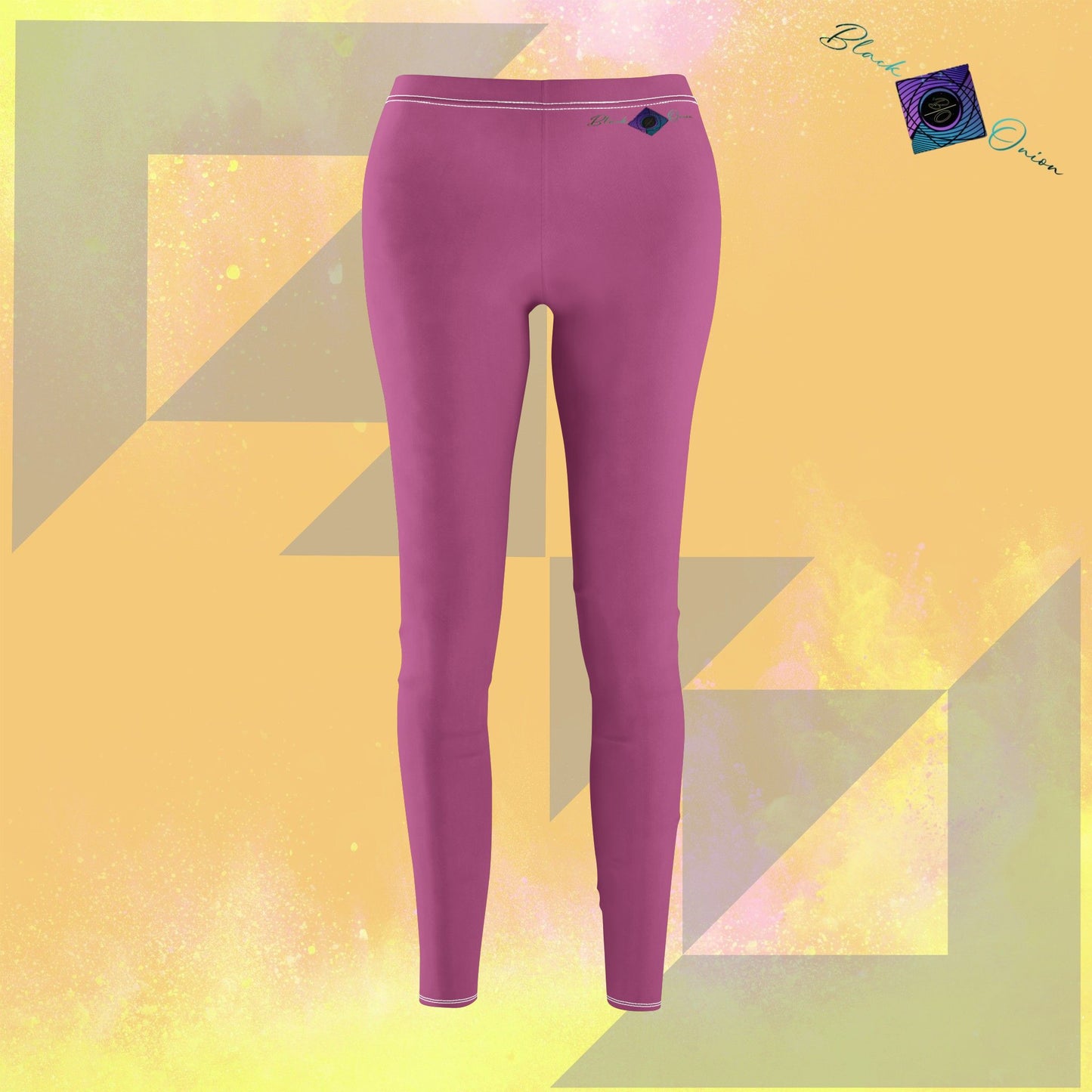 BlackOnion Stylish Women's Mid-rise Casual Leggings 🌸💋❤️