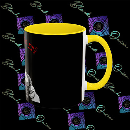 BlackOnion Coffee Mug - 11oz with Workout Motif ‘I Can Do It ’🔥💪🫵