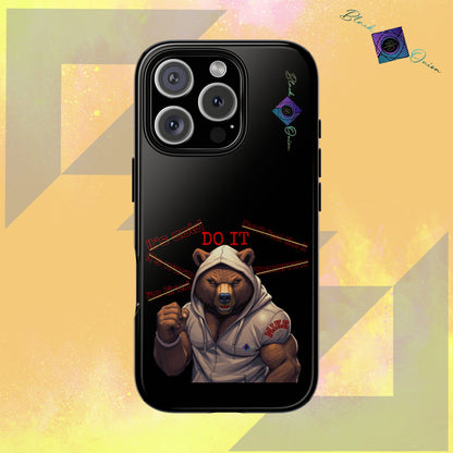 BlackOnion Brand New Phone Case - with Motivational Workout Motif’Do it ‘💪🔥🫵