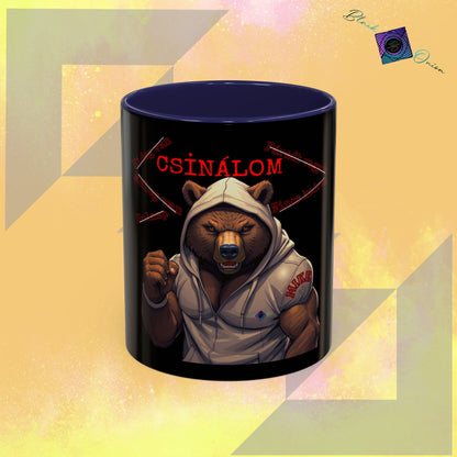 BlackOnion Coffee Mug - 11oz with Workout Motif ‘Mike 13 V2 ’🔥💪🫵