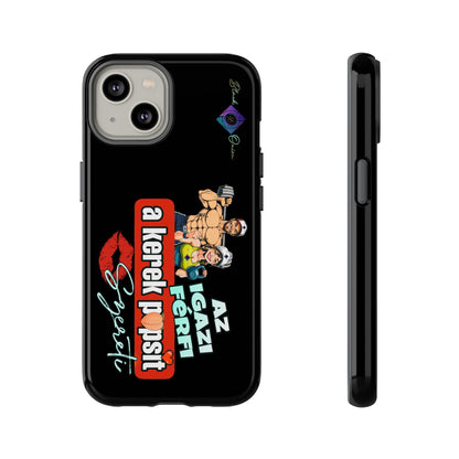 BlackOnion Brand New Phone Case - with Motivational Workout Motif ‘Az igazi férfi ‘💪🔥🫵