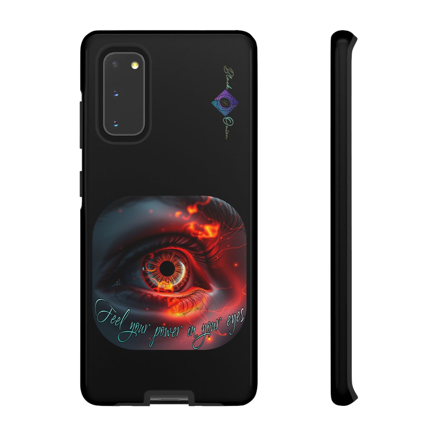 BlackOnion Brand New Phone Case - with Motivational Workout Motif ’Feel your power  ‘💪🔥🫵