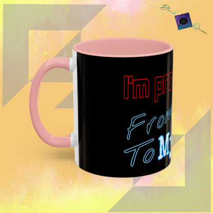 BlackOnion Coffee Mug 2 with Workout Motif ‘ I’m proud of you’🫵🔥💪