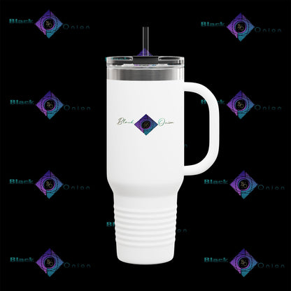 BlackOnion Travel Mug - 40oz with Straw