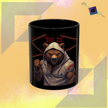 BlackOnion Coffee Mug - 11oz with Workout Motif ‘Mike 13’🔥💪🫵