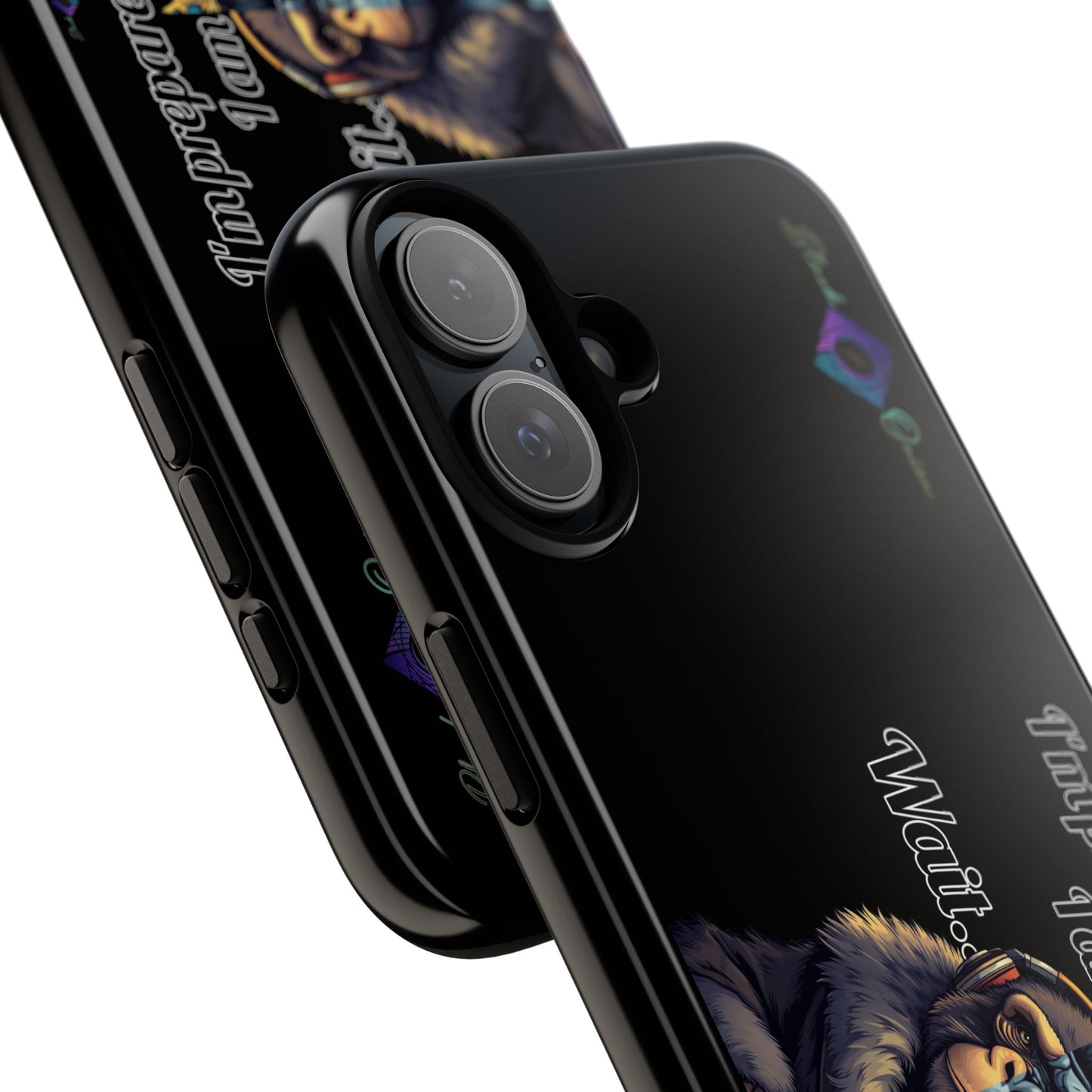 BlackOnion Brand New Phone Case - with Motivational Workout Motif’Victory 👑‘💪🔥🫵
