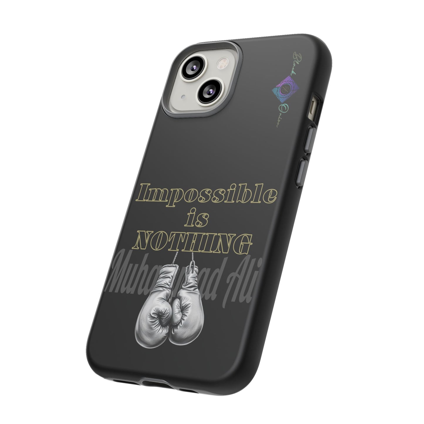 BlackOnion Brand New Phone Case - with Motivational Workout Motif ’Impossible ‘💪🔥🫵