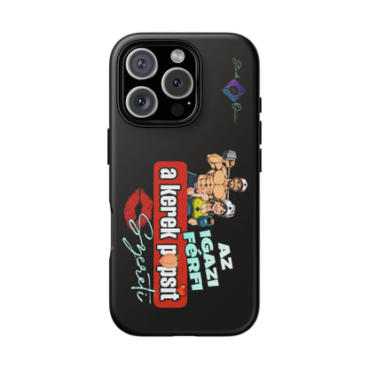 BlackOnion Brand New Phone Case - with Motivational Workout Motif ‘Az igazi férfi ‘💪🔥🫵