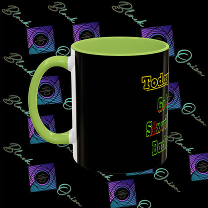 BlackOnion Coffee Mug 2 with Workout Motif ‘Today To Do List V2’🫵🔥💪