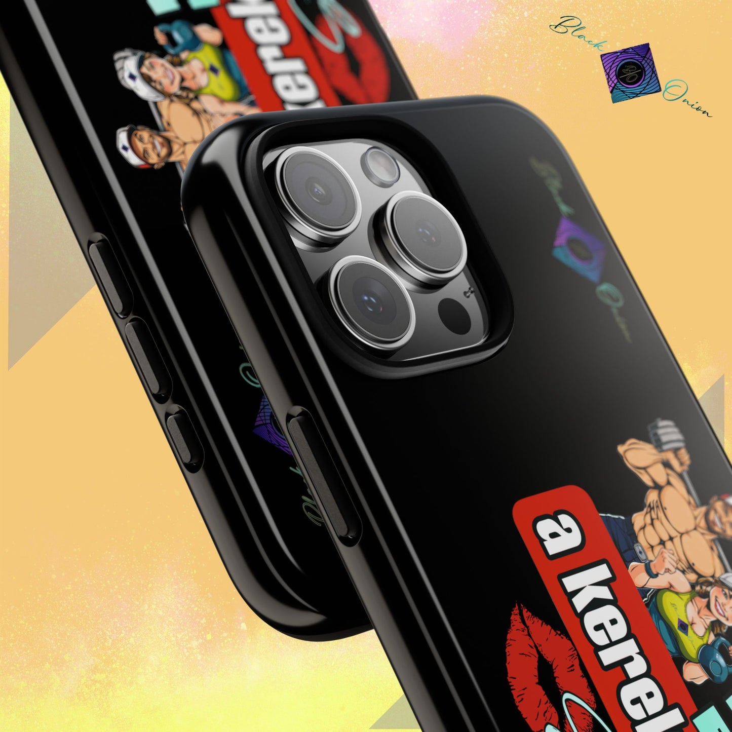 BlackOnion Brand New Phone Case - with Motivational Workout Motif ‘Az igazi férfi ‘💪🔥🫵