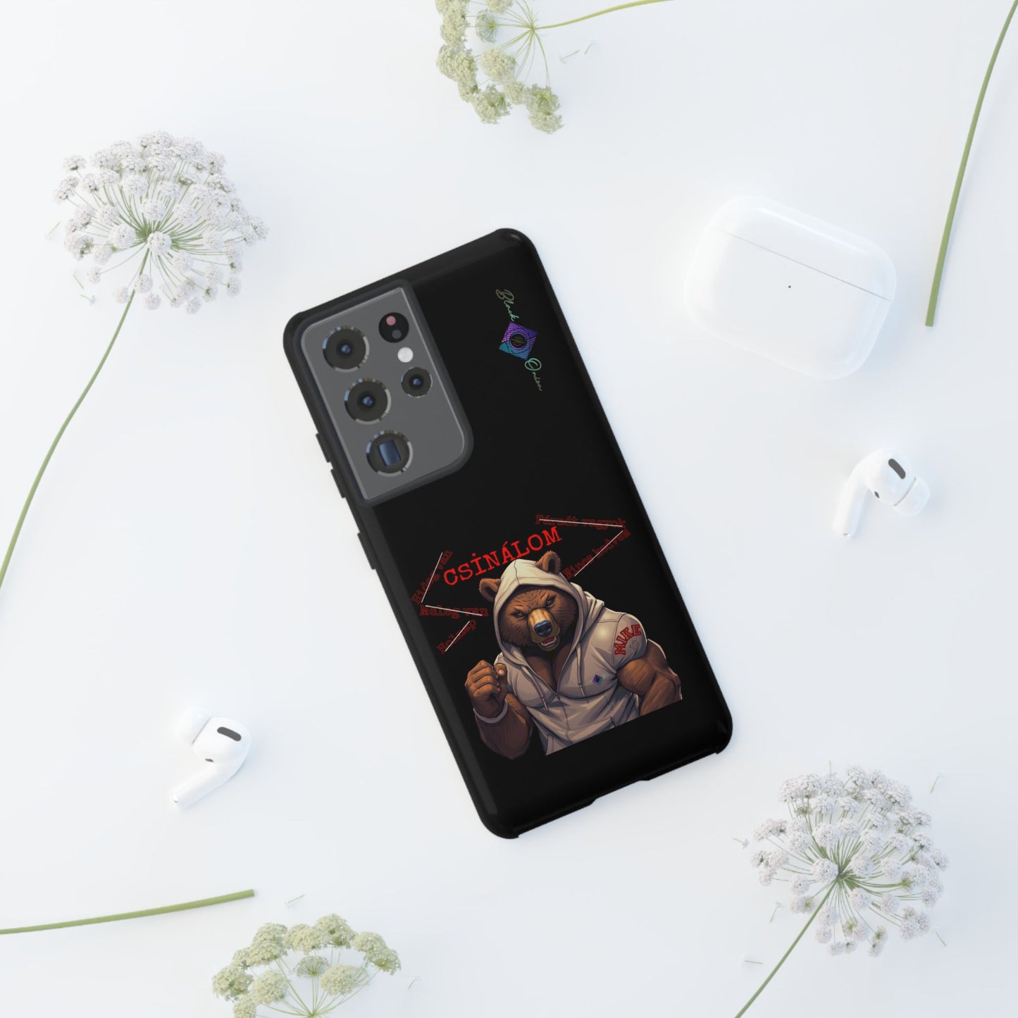 BlackOnion Brand New Phone Case - with Motivational Workout Motif ‘Csinálom ‘💪🔥🫵