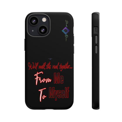 BlackOnion Brand New Phone Case - with Motivational Workout Motif’We’ll walk ‘💪🔥🫵