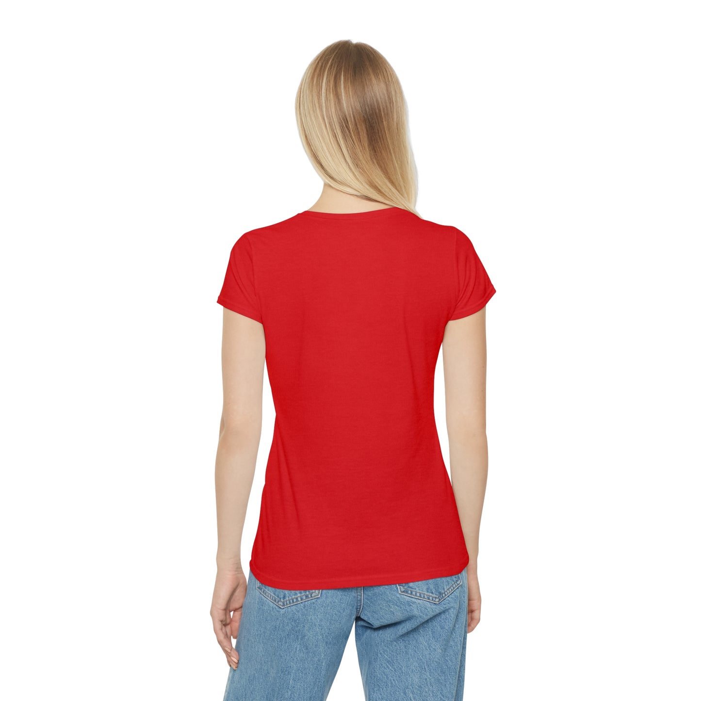 BlackOnion Women's Iconic T-Shirt - with Workout Motif 💯🌸💋