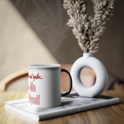 B/O Color Changing Mug with Motif ‘We’ll walk this road together ’ 💪🔥🫵